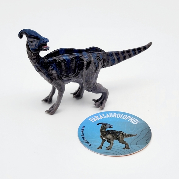Jurassic World Dominion Captivz Parasaurolophus - Picture 2 of 3